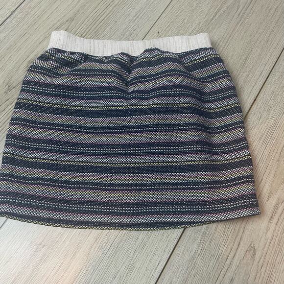 Osh Kosh Skirt fully lined metallic stripe w/ pockets Girls 5T - Picture 2 of 3